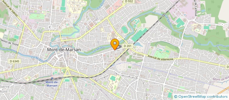 localisation de l'entreprise MADAME STEPHANIE PRIETO  MONT-DE-MARSAN