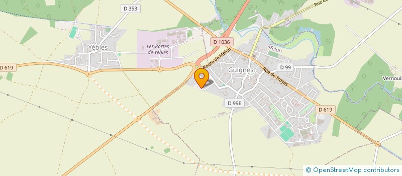 localisation de l'entreprise MADAME STEPHANIE PRINCE  GUIGNES