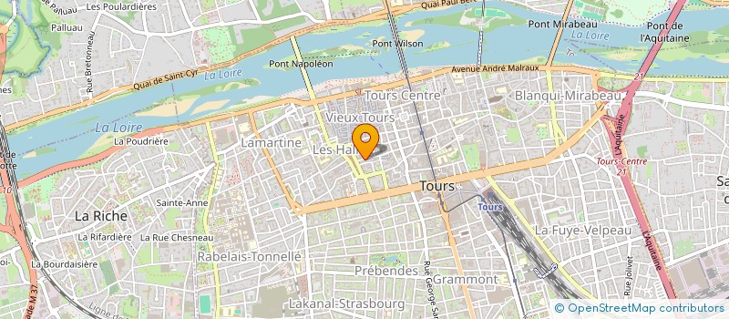 localisation de l'entreprise MADAME STEPHANIE PROUZET  JOUE-LES-TOURS