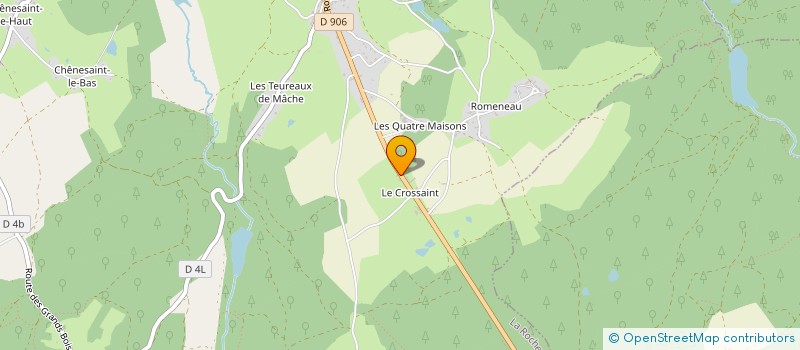 localisation de l'entreprise MADAME STEPHANIE PRUD'HOMME  LA ROCHE-EN-BRENIL