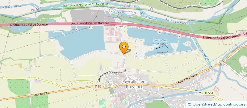 localisation de l'entreprise MADAME STEPHANIE PUBILL  PEYROLLES-EN-PROVENCE