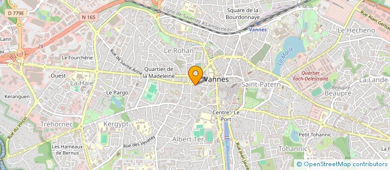 localisation de l'entreprise MADAME STEPHANIE PUEL à VANNES