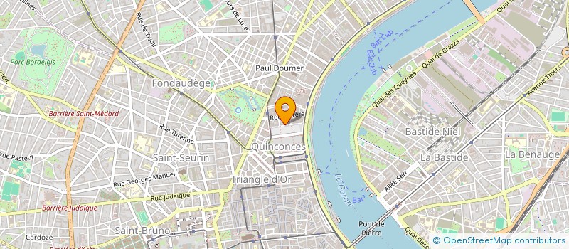 localisation de l'entreprise MADAME STEPHANIE QUANTRELL-PARK  BORDEAUX