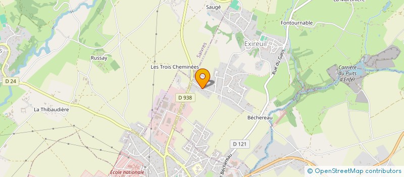 localisation de l'entreprise MADAME STEPHANIE QUEYRENS  AZAY-LE-BRULE