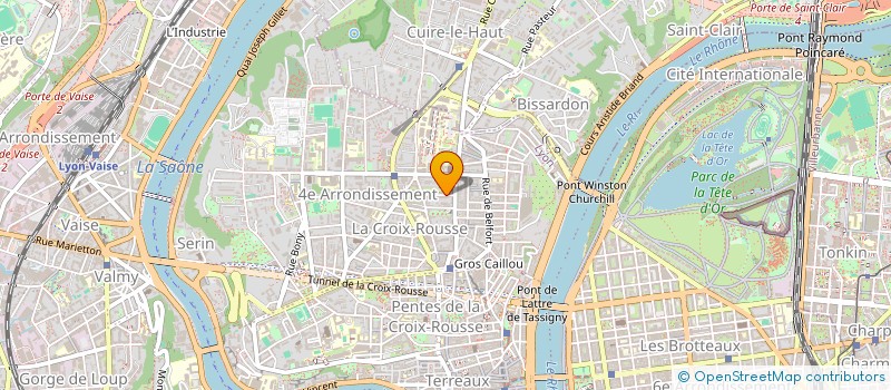 localisation de l'entreprise MADAME STEPHANIE QUINTIN à LYON