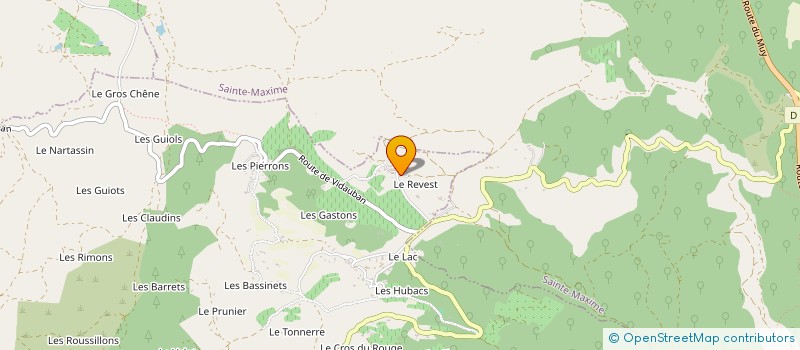 localisation de l'entreprise MADAME STEPHANIE QUINTO SEGURA  SAINTE-CROIX-VALLEE-FRANCAISE