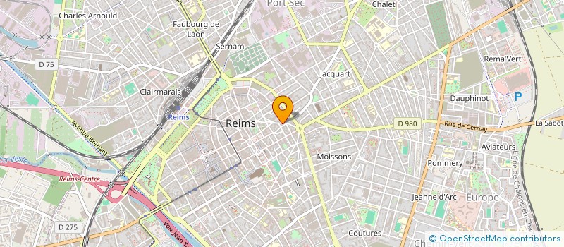 localisation de l'entreprise MADAME STEPHANIE RABUFFI  REIMS