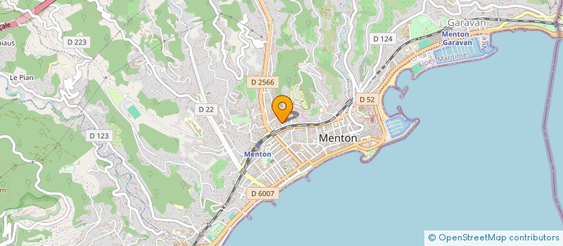 localisation de l'entreprise MADAME STEPHANIE RACCA  MENTON