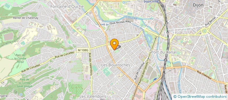 localisation de l'entreprise MADAME STEPHANIE RACINEUX  DIJON