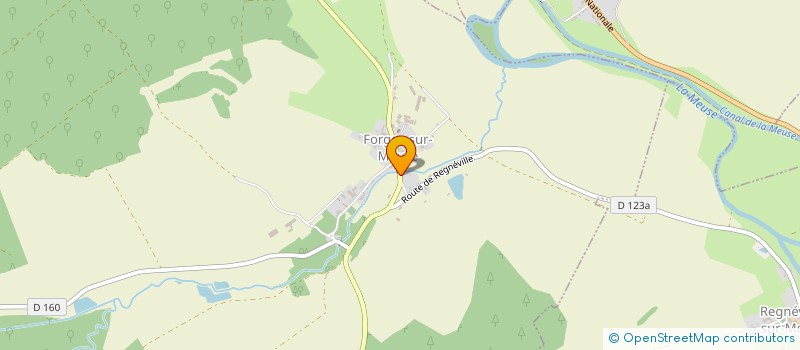 localisation de l'entreprise MADAME STEPHANIE RADIERE à FORGES-SUR-MEUSE