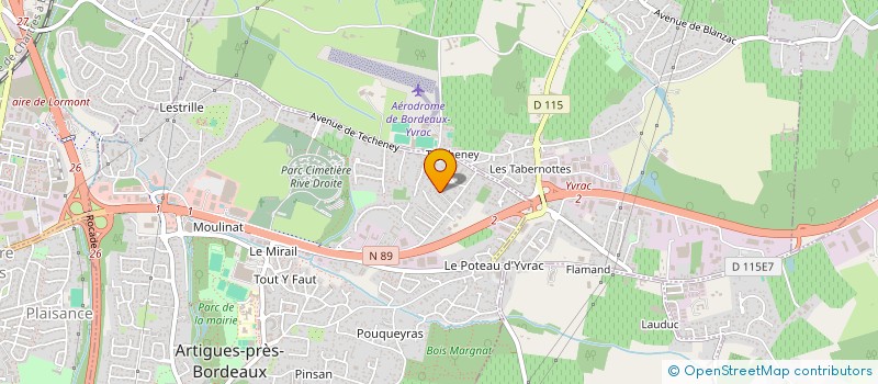 localisation de l'entreprise MADAME STEPHANIE RAGOU  ARTIGUES-PRES-BORDEAUX