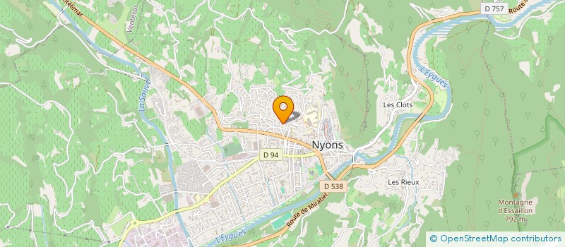 localisation de l'entreprise MADAME STEPHANIE RAMADE  NYONS