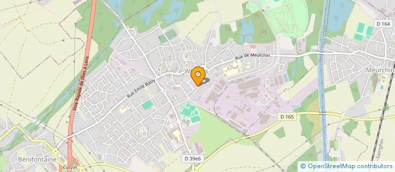 localisation de l'entreprise MADAME STEPHANIE RAMEZ  WINGLES