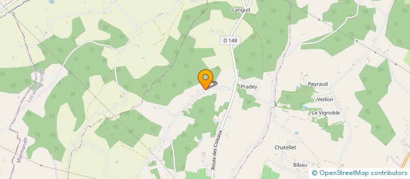 localisation de l'entreprise MADAME STEPHANIE RAMONNET  LAGUPIE