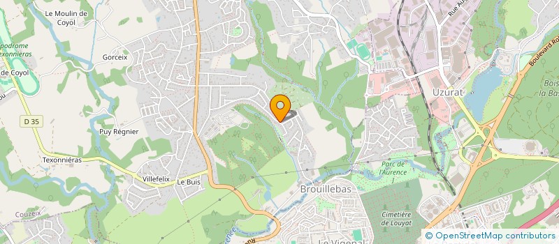 localisation de l'entreprise MADAME STEPHANIE RAMPNOUX  COUZEIX