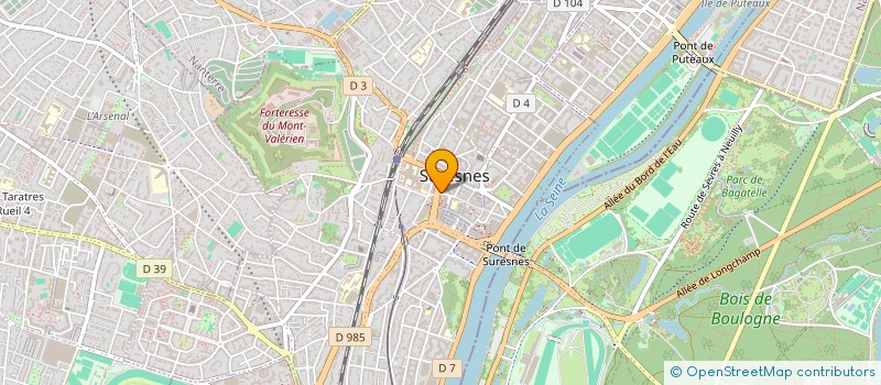 localisation de l'entreprise MADAME STEPHANIE RANQUE à SURESNES