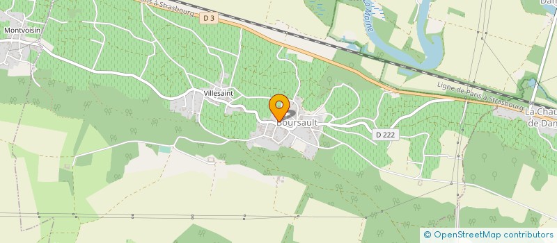 localisation de l'entreprise MADAME STEPHANIE RASSELET  BOURSAULT