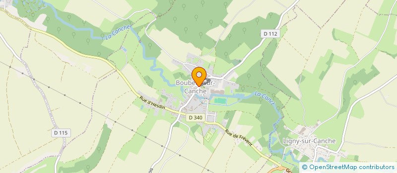 localisation de l'entreprise MADAME STEPHANIE RATEL  BOUBERS-SUR-CANCHE