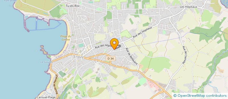 localisation de l'entreprise MADAME STEPHANIE RAULT à ERQUY