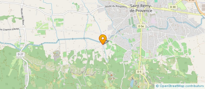 localisation de l'entreprise MADAME STEPHANIE RAYBAUD  SAINT-REMY-DE-PROVENCE