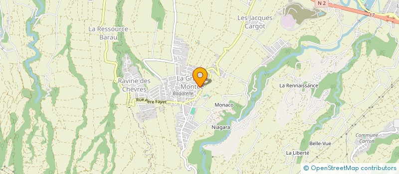 localisation de l'entreprise MADAME STEPHANIE RAZAKARISOA  SAINTE-SUZANNE