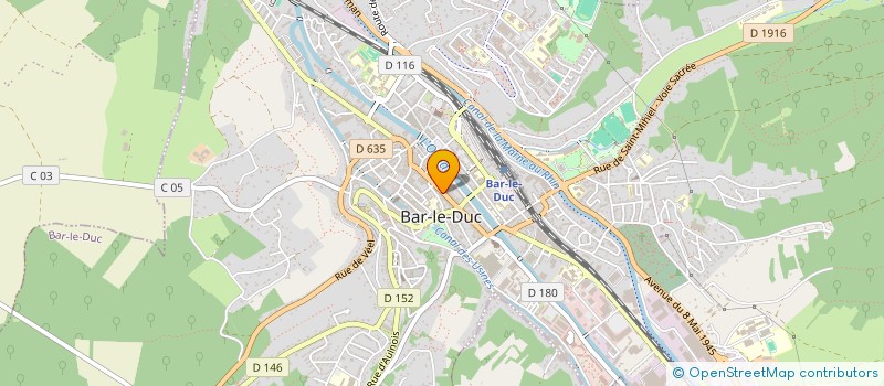 localisation de l'entreprise MADAME STEPHANIE REB  BAR-LE-DUC