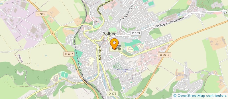 localisation de l'entreprise MADAME STEPHANIE REBUT  BOLBEC