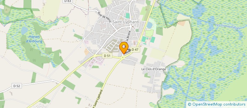 localisation de l'entreprise MADAME STEPHANIE REDON à LA CHAPELLE-DES-MARAIS