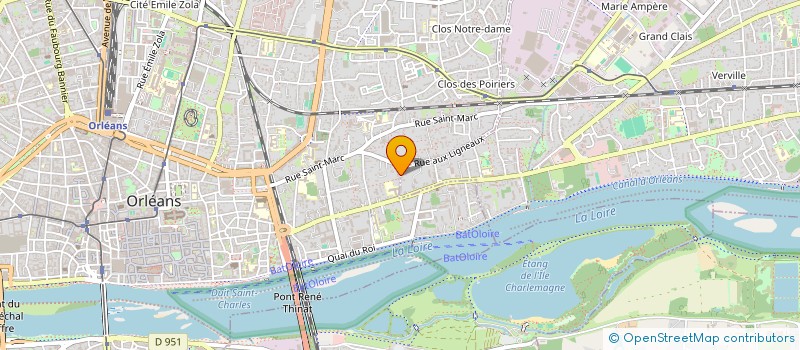 localisation de l'entreprise MADAME STEPHANIE REDOULES à ORLEANS