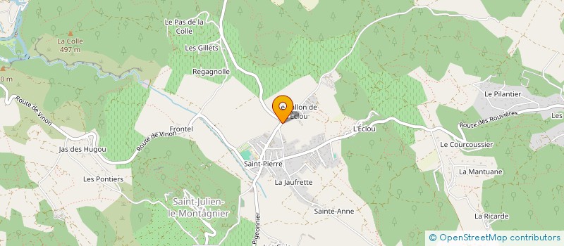 localisation de l'entreprise MADAME STEPHANIE REGINENSI  MANOSQUE