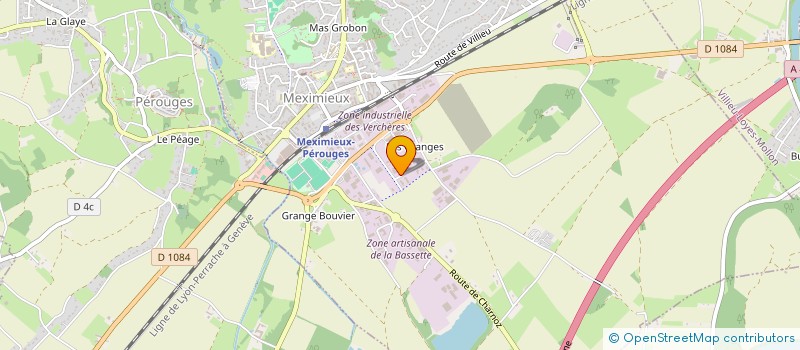 localisation de l'entreprise MADAME STEPHANIE REMOND  MEXIMIEUX