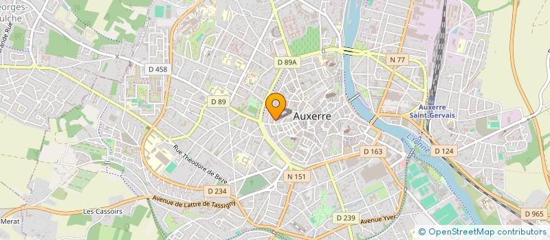 localisation de l'entreprise MADAME STEPHANIE RENARD à AUXERRE