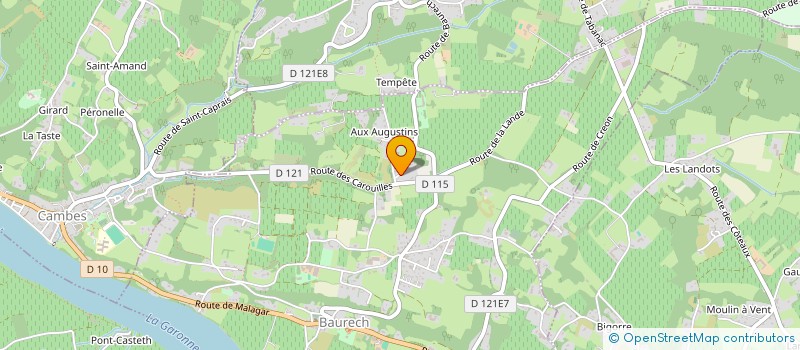 localisation de l'entreprise MADAME STEPHANIE RENAUD  BAURECH