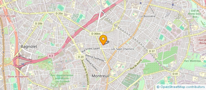 localisation de l'entreprise MADAME STEPHANIE RESEN à MONTREUIL