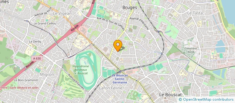 localisation de l'entreprise MADAME STEPHANIE REY  LE BOUSCAT