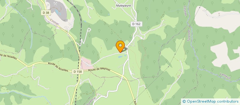 localisation de l'entreprise MADAME STEPHANIE REYT  COSNAC