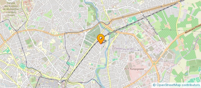 localisation de l'entreprise MADAME STEPHANIE RIBARD à MONTPELLIER