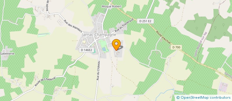 localisation de l'entreprise MADAME STEPHANIE RIBAS  JARNAC-CHAMPAGNE