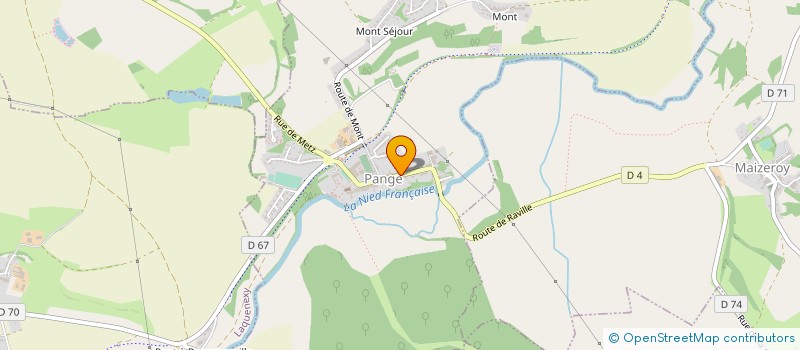 localisation de l'entreprise MADAME STEPHANIE RIBEIRO  PANGE