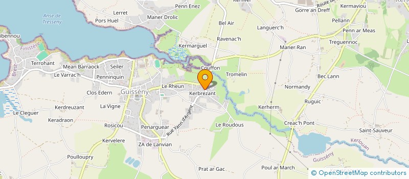 localisation de l'entreprise MADAME STEPHANIE RICHARD  GUISSENY