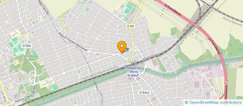 localisation de l'entreprise MADAME STEPHANIE RICHARD  MITRY-MORY