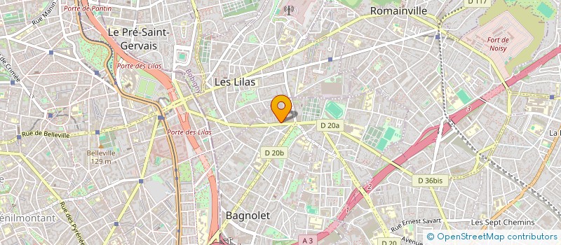 localisation de l'entreprise MADAME STEPHANIE RICHARD à BAGNOLET
