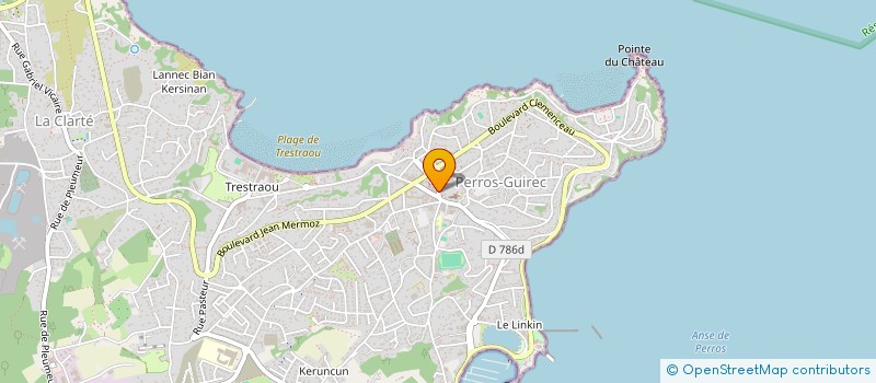 localisation de l'entreprise MADAME STEPHANIE RICHARDOT à PERROS-GUIREC