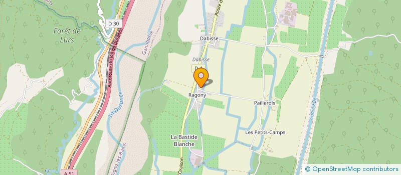 localisation de l'entreprise MADAME STEPHANIE RICHAUD  LES MEES