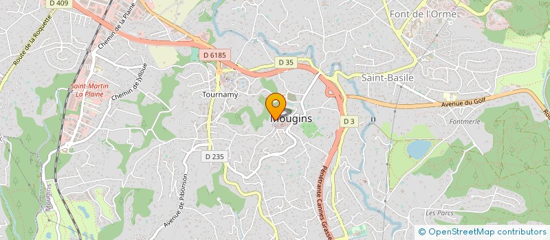 localisation de l'entreprise MADAME STEPHANIE RIGO à MOUGINS