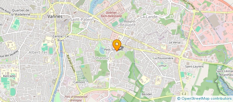 localisation de l'entreprise MADAME STEPHANIE RIO à VANNES