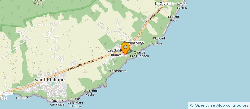 localisation de l'entreprise MADAME STEPHANIE RIVIERE  SAINT-PHILIPPE