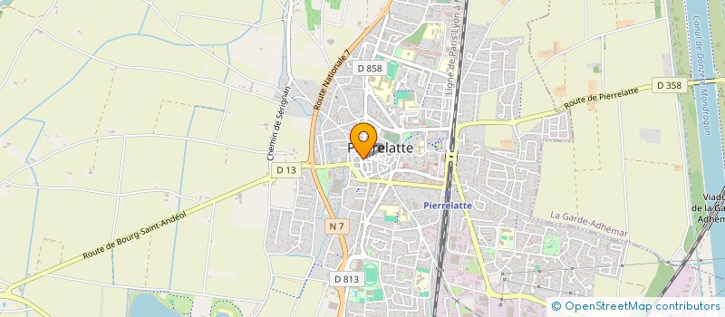 localisation de l'entreprise MADAME STEPHANIE ROATTA à PIERRELATTE