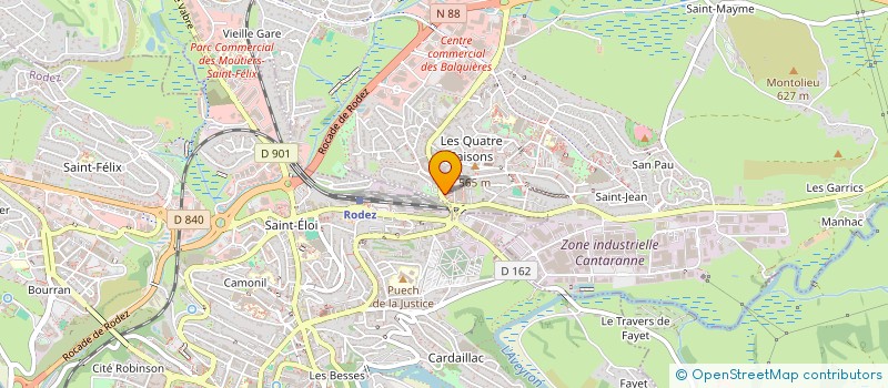 localisation de l'entreprise MADAME STEPHANIE ROBERT  ONET-LE-CHATEAU