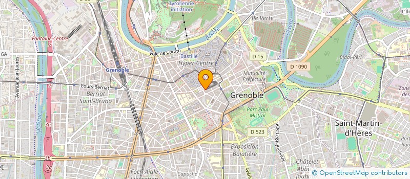 localisation de l'entreprise MADAME STEPHANIE ROBERT à GRENOBLE